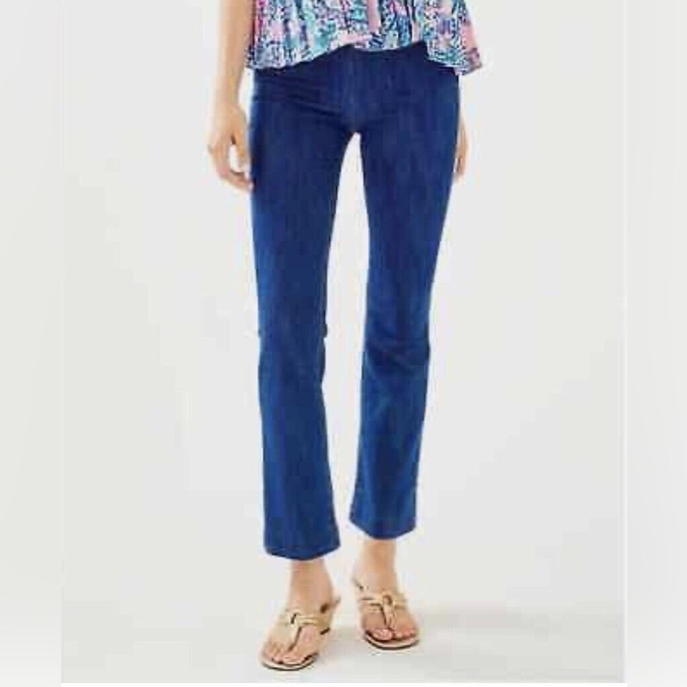 Lilly Pulitzer blue jeans